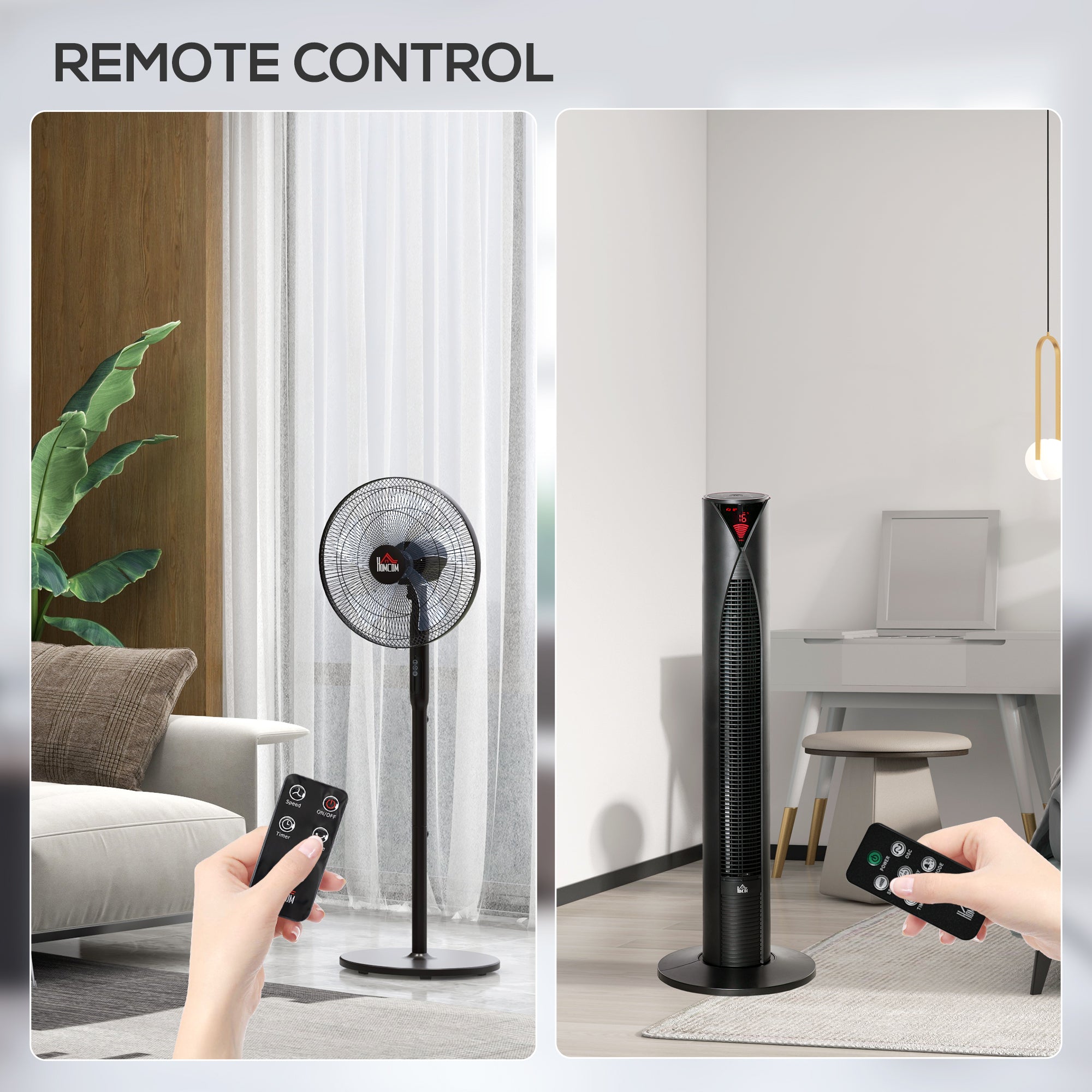 Tower Fan and 16