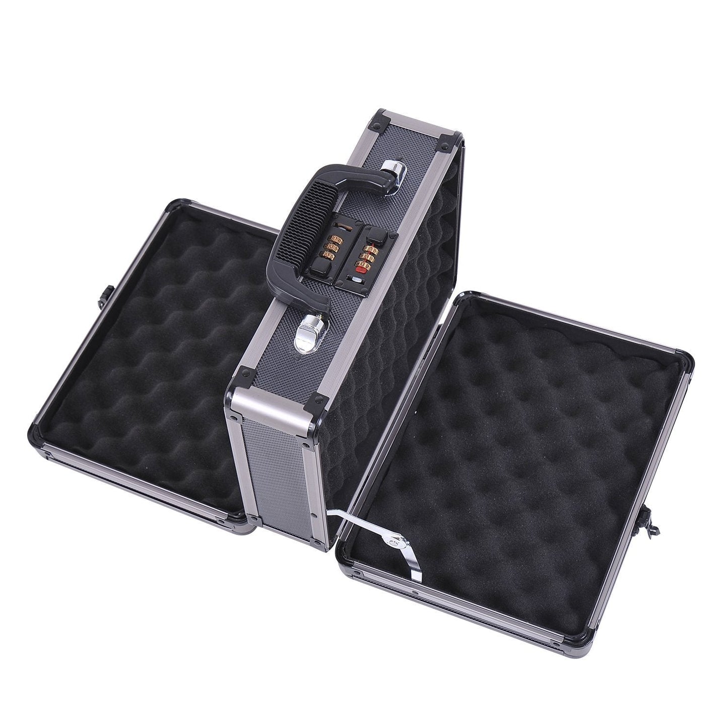 Double Locking Sided Protector Safe Storage Box with Code Set, Black Safes   at Gallery Canada