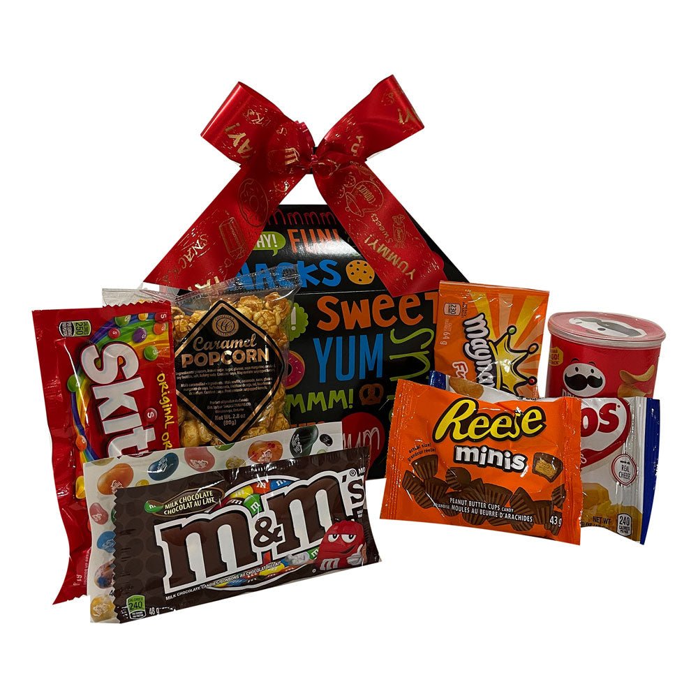 Sweet & Savory Snack Box Candy & Treats Gift Basket   at Gallery Canada