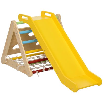 5 in 1 Pikler Triangle Set with Slide, Sandbags, for 18-48 Months Baby Gym & Playmats   at Gallery Canada