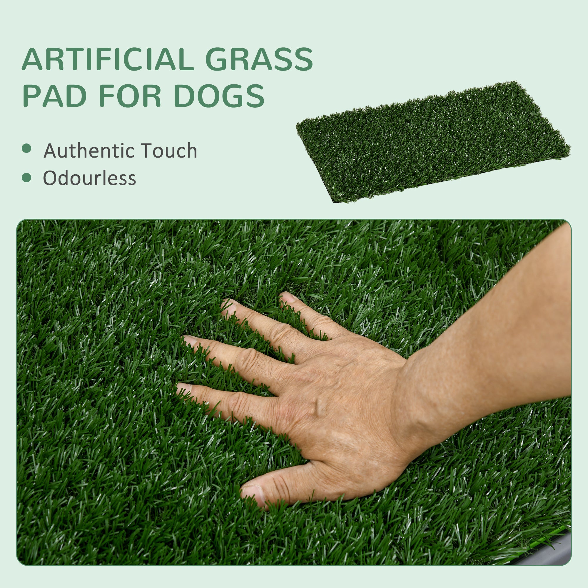 Artificial Grass Pee Pad for Dogs Potty Training, 26