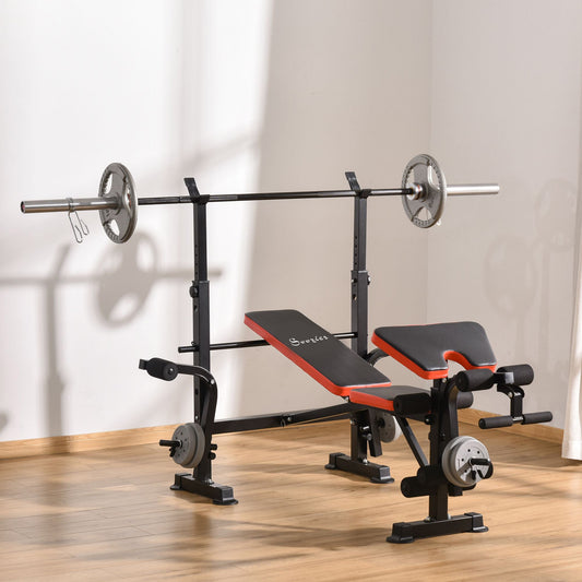 Adjustable Weight Bench for Weight Lifting and Strength Training Weight Benches Multi Colour  at Gallery Canada