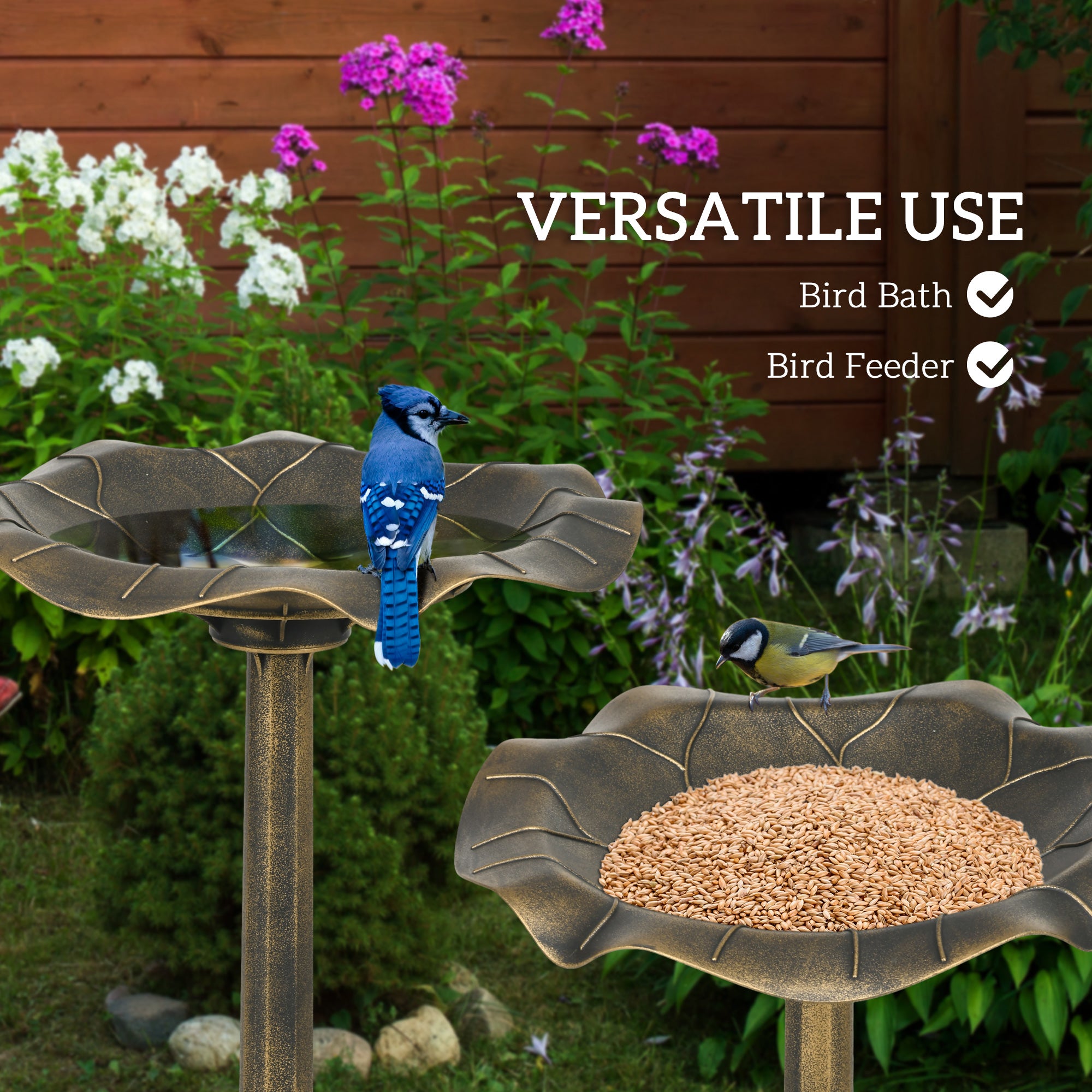Bird Bath for Outdoors, 28