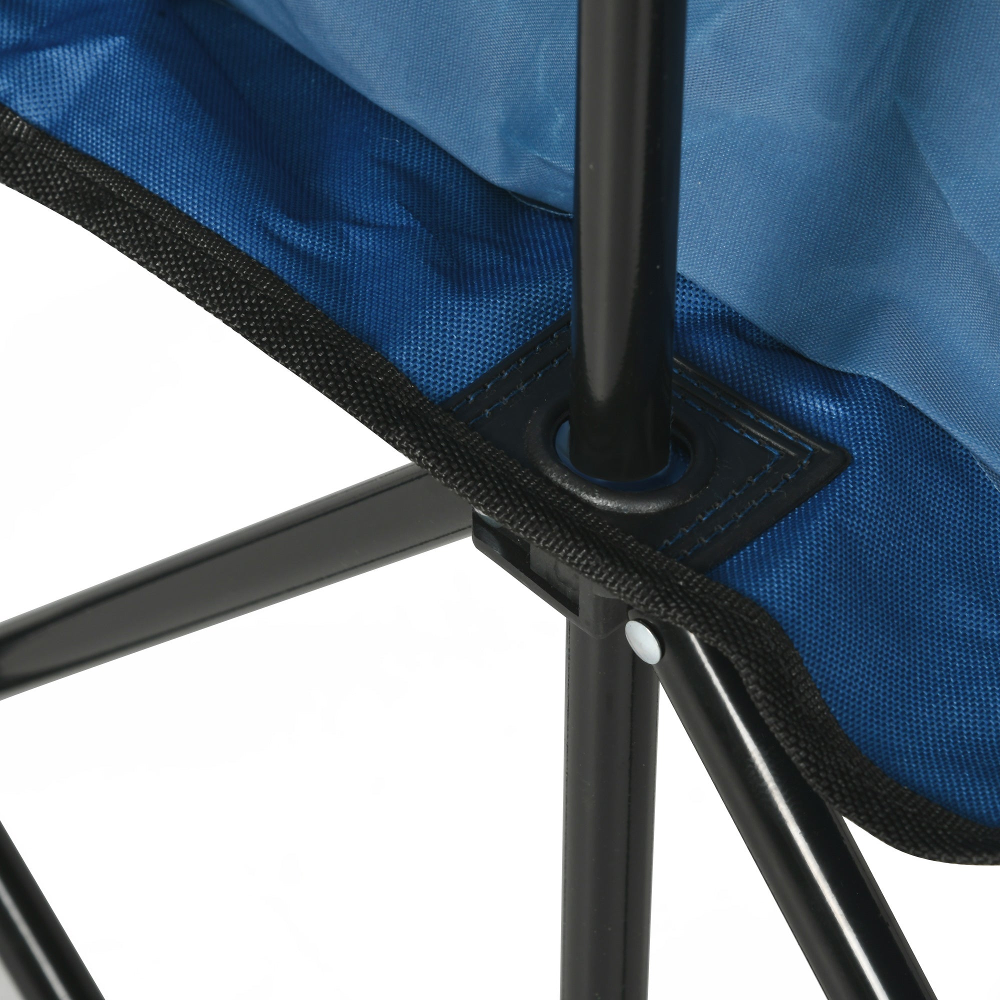 6 Seat Folding Camping Chair with Cup Holder and Carrying Case for Camping, Picnic, Sports Events, Blue Picnic Tables & Camping Chairs at Gallery Canada