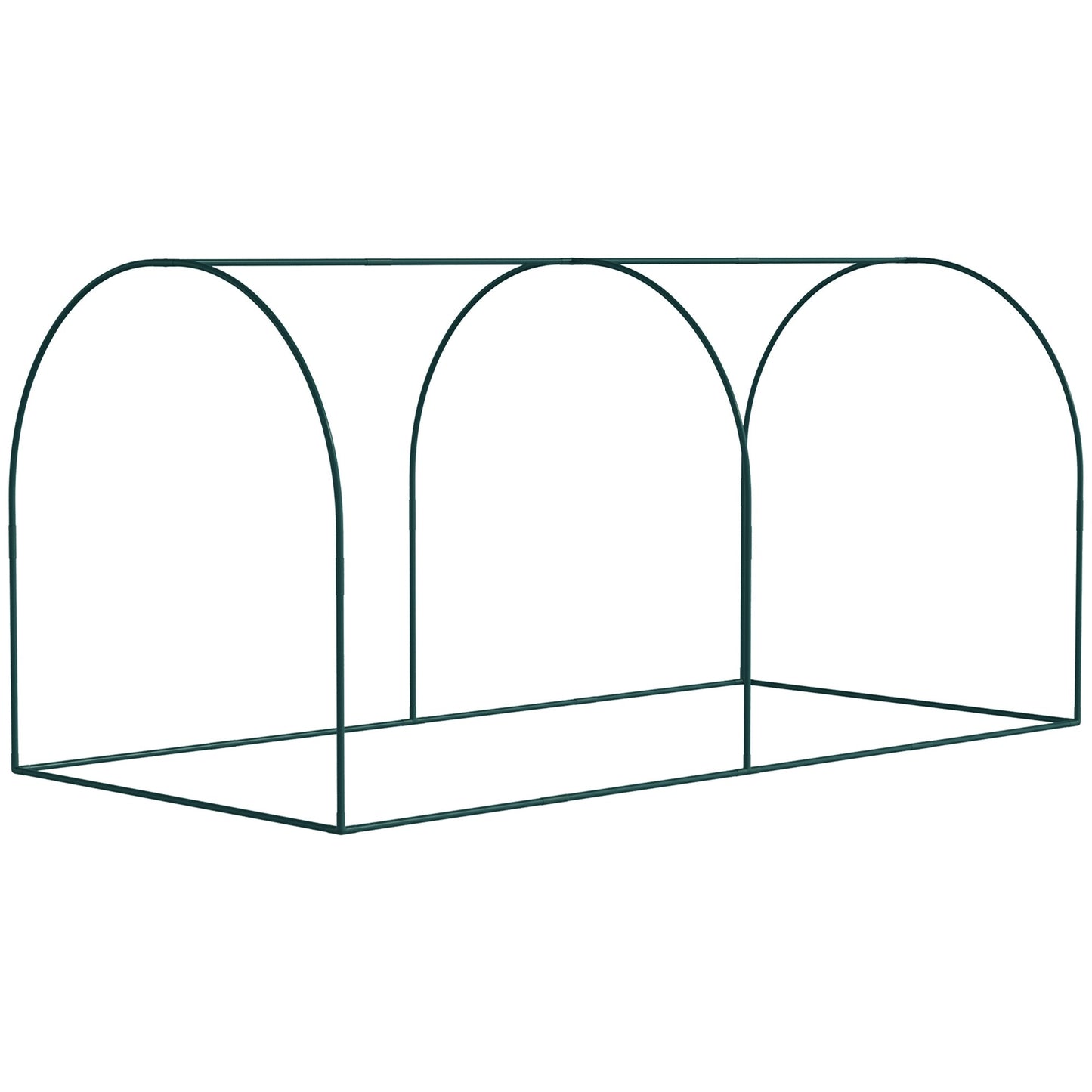 8' x 4' Crop Cage, Plant Protection Tent, with Two Zippered Doors and 4 Ground Stakes, for Garden, Yard, Lawn, Green Walk In Greenhouses   at Gallery Canada