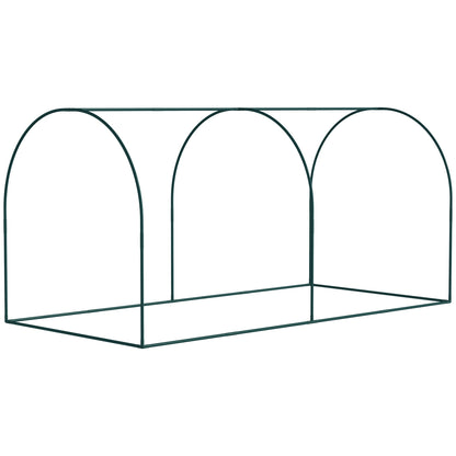 8' x 4' Crop Cage, Plant Protection Tent, with Two Zippered Doors and 4 Ground Stakes, for Garden, Yard, Lawn, Green Walk In Greenhouses   at Gallery Canada