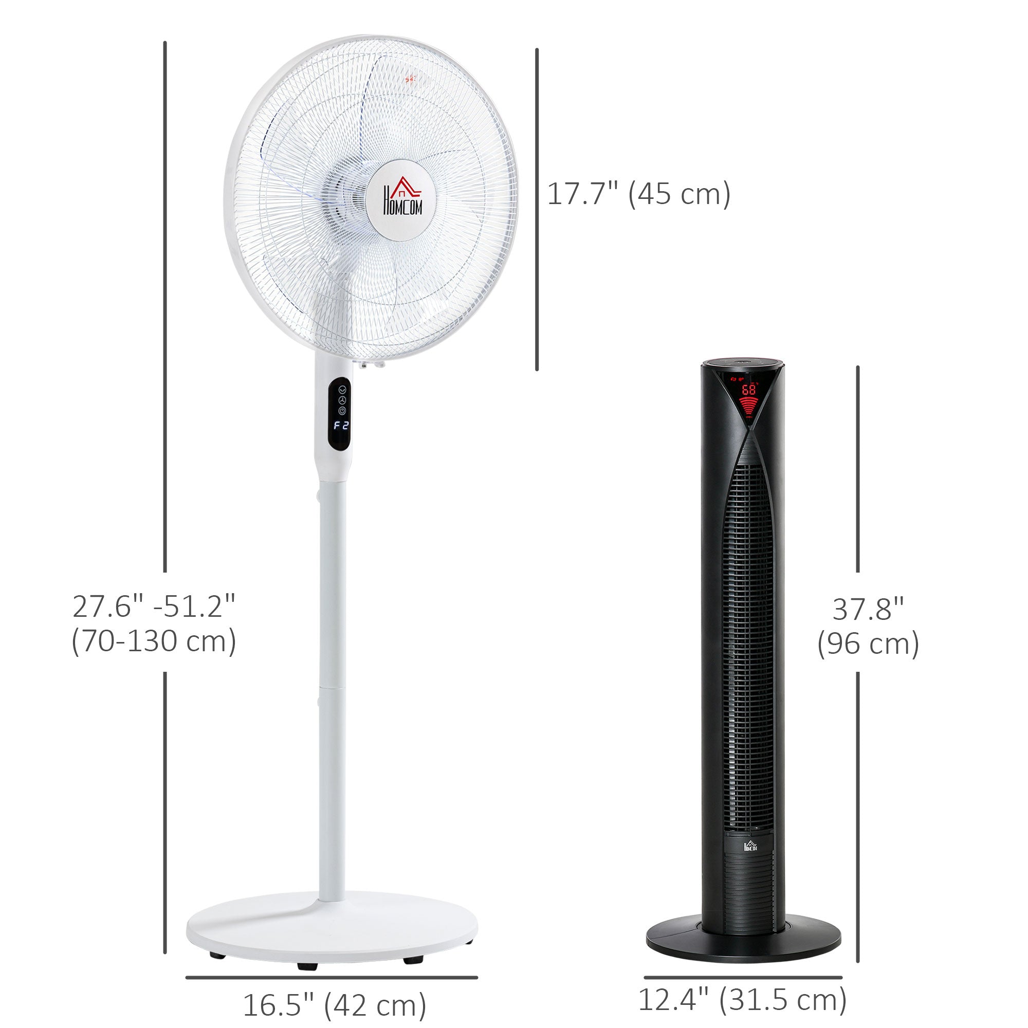 Tower Fan and 16