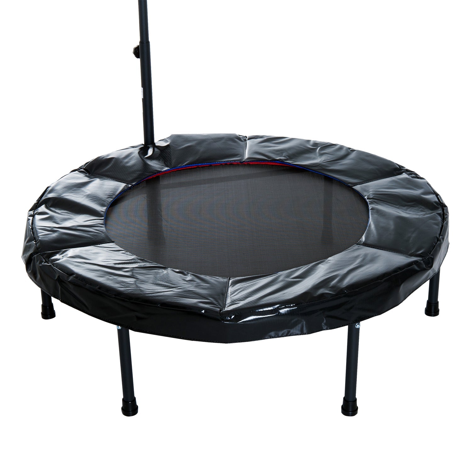 39" Mini Exercise Trampoline Indoor Fitness Rebounder w/ Adjustable T-Bar Black Trampolines   at Gallery Canada