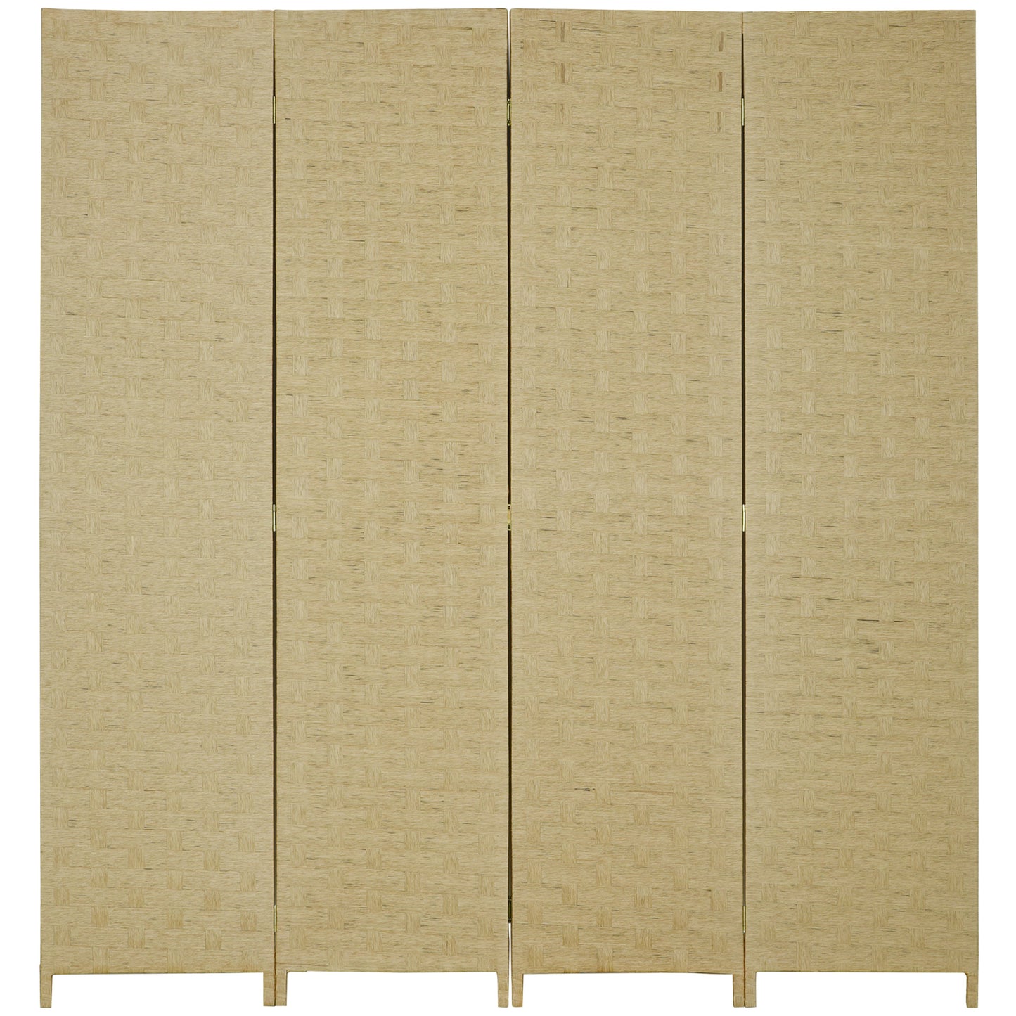 5.6 Ft. Tall 4-Panel Room Divider, Paper Panel Freestanding Folding Privacy Screen Panels, Partition Wall Divider for Indoor Bedroom Office Room Dividers at Gallery Canada