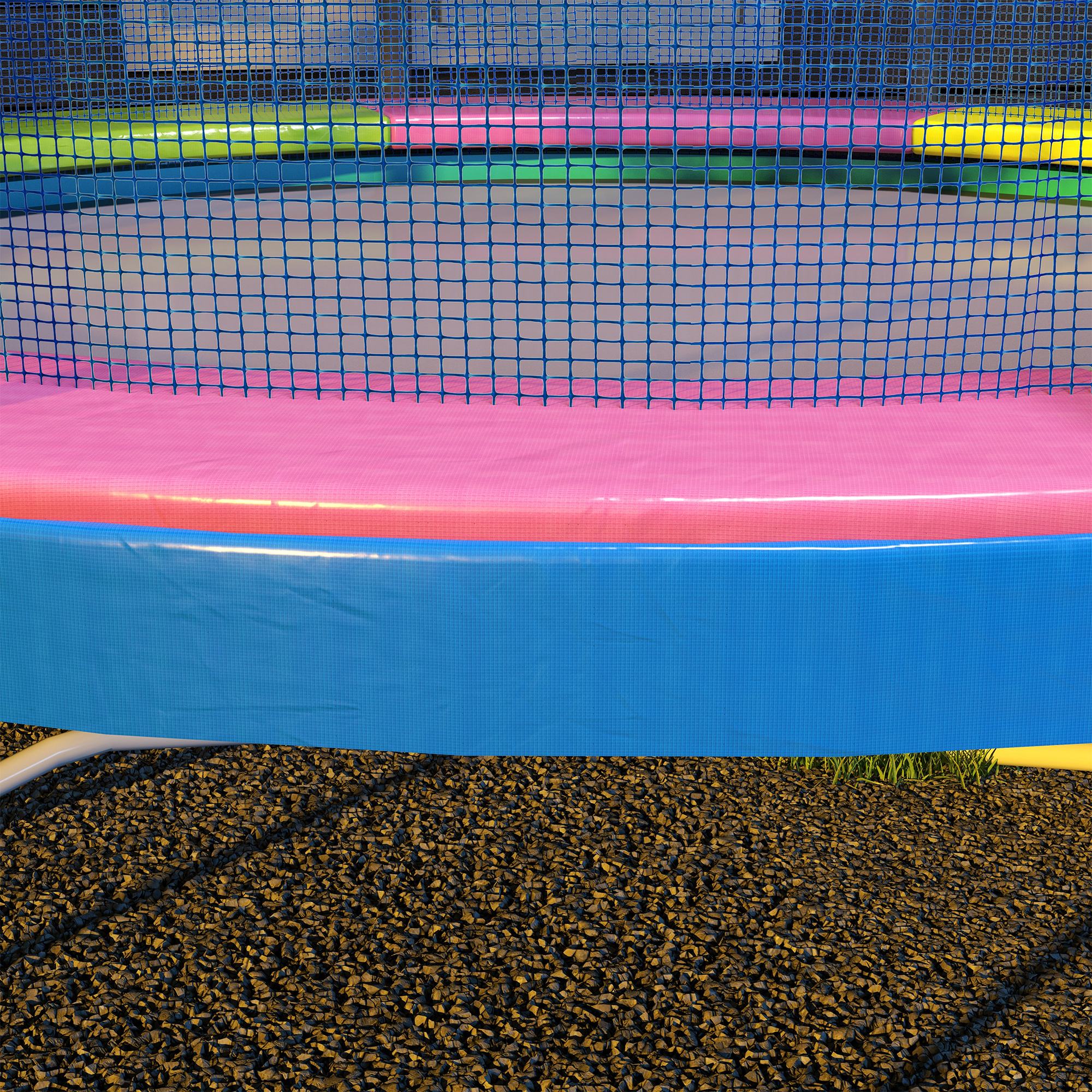 8FT Trampoline Spring Cover, Trampoline Pad Replacement, Waterproof and Tear-Resistant, All-Weather Trampoline Accessories, Multi-Colored Trampolines at Gallery Canada