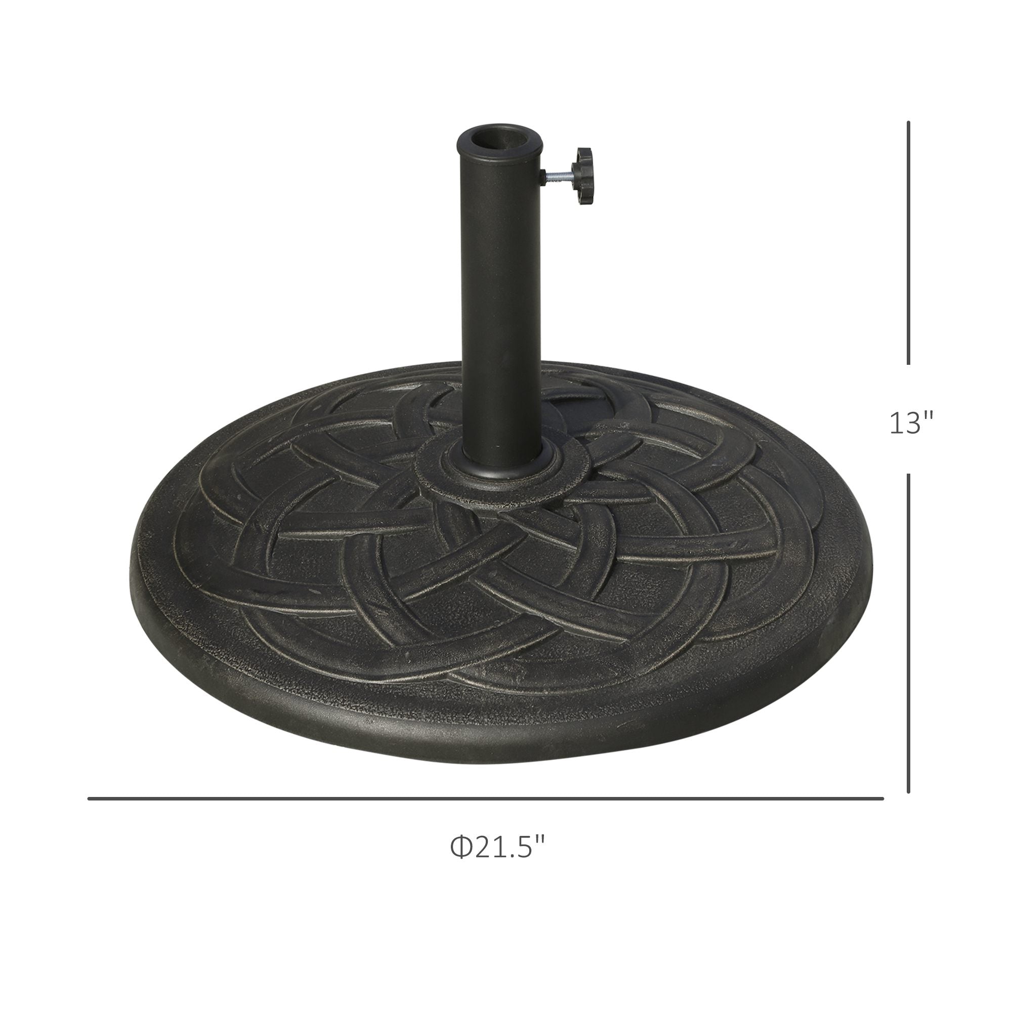 42 lbs Market Umbrella Base Holder 22