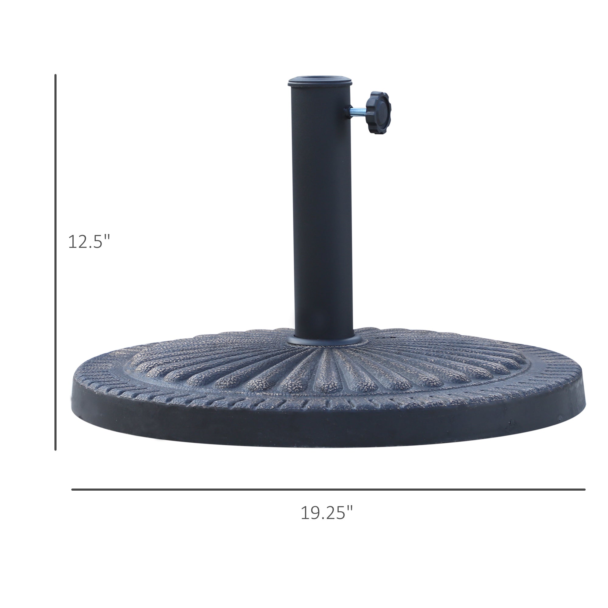 31 lbs Market Umbrella Base Holder 19