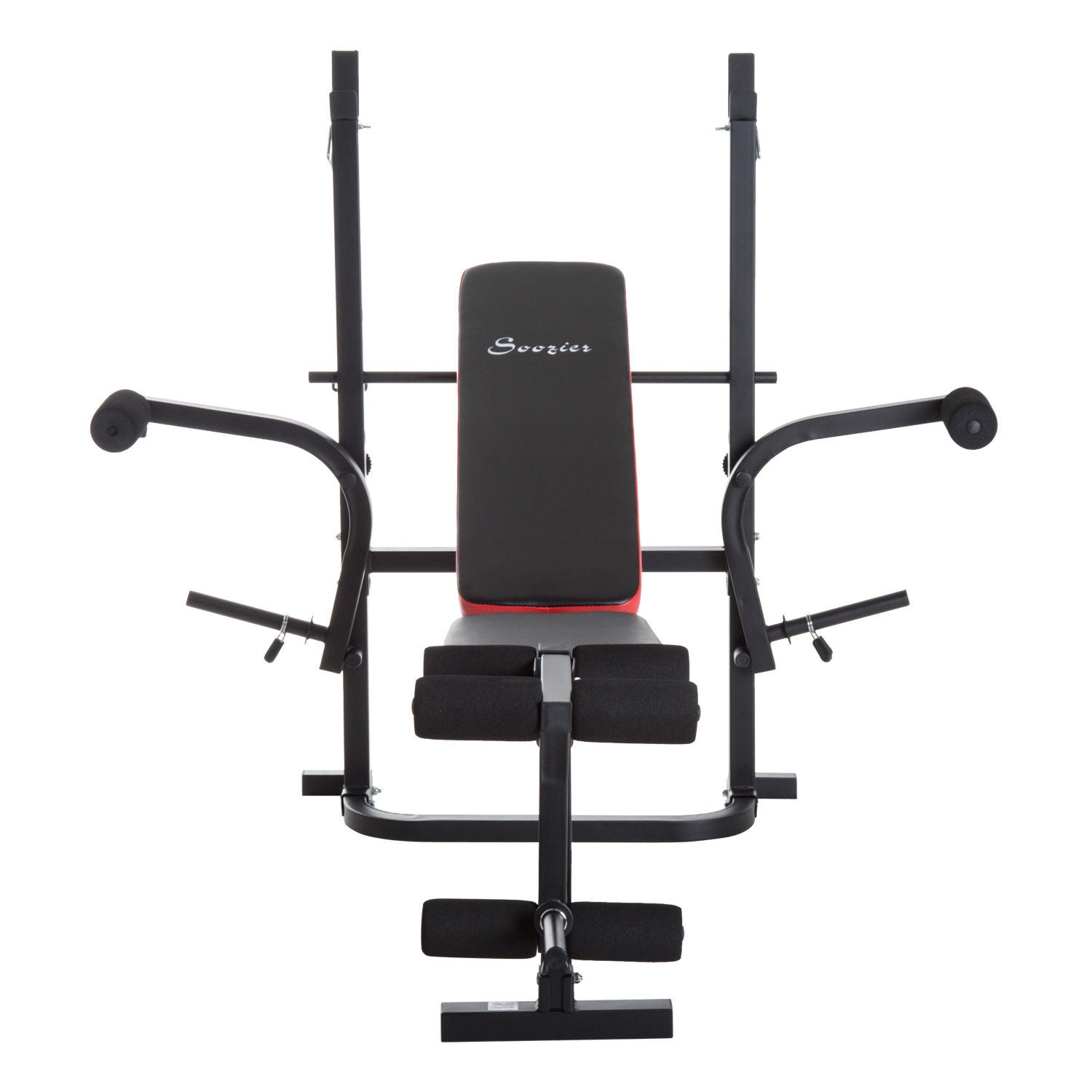 Multifunctional Adjustable Weight Bench with Leg Developer and Barbell Rack for Home Gym, Multi Colour Weight Benches   at Gallery Canada