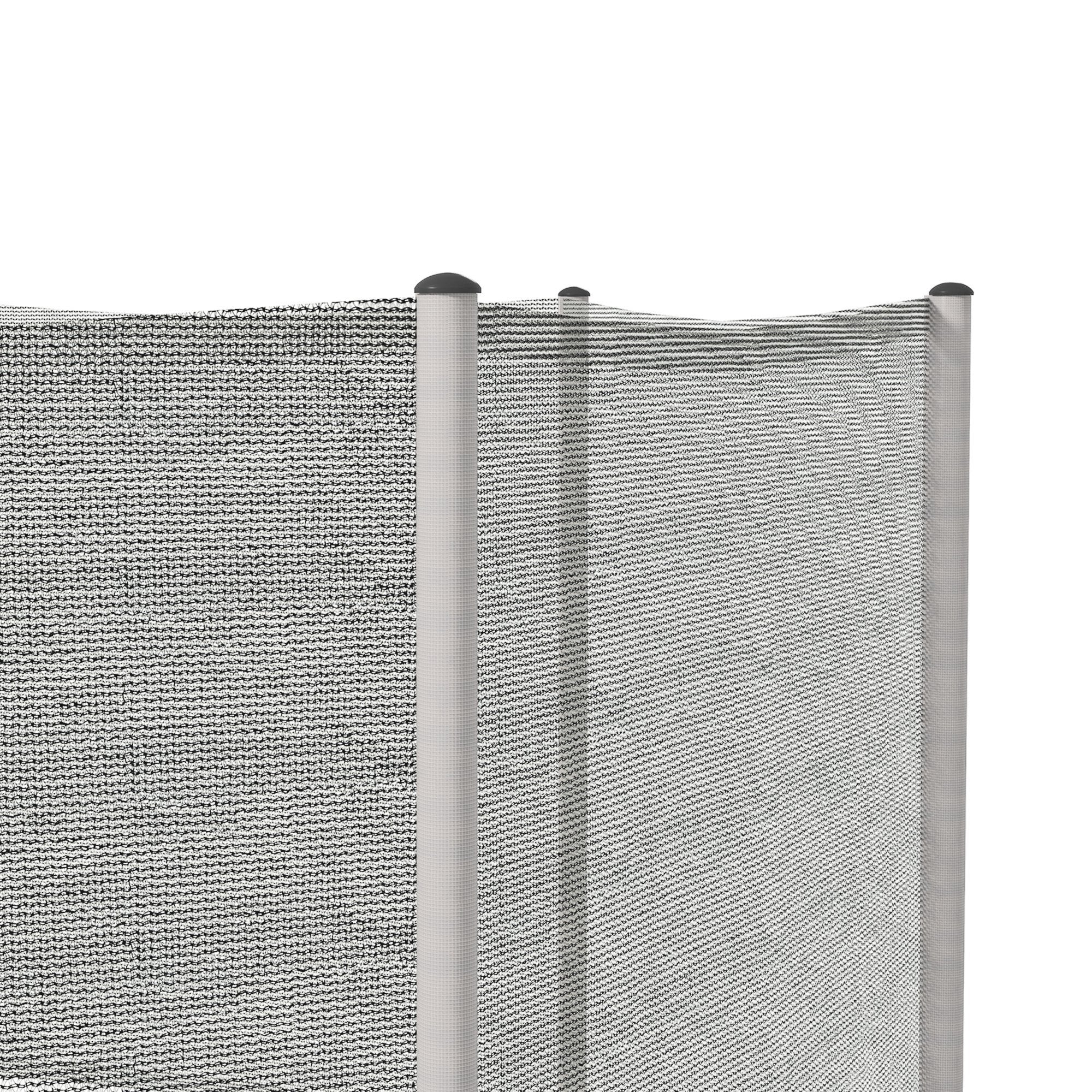 2FT Replacement Trampoline Net Enclosure Safety w/ 8 Poles, Grey Trampolines at Gallery Canada
