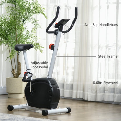 Quiet Exercise Bike Stationary Bike with 8-Level Magnetic Resistance, Heart-Rate Sensor Exercise & Stationary Bikes   at Gallery Canada