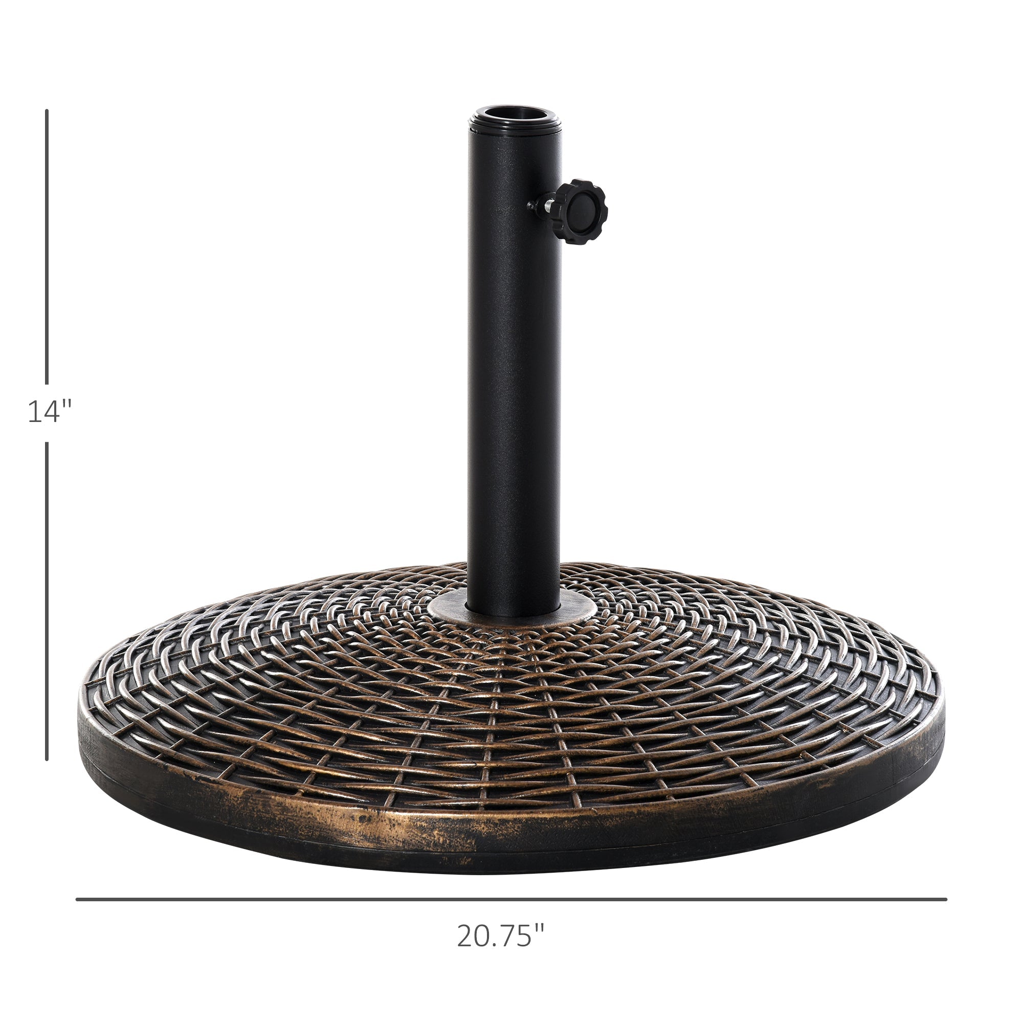 55 lbs Market Umbrella Base Holder 21