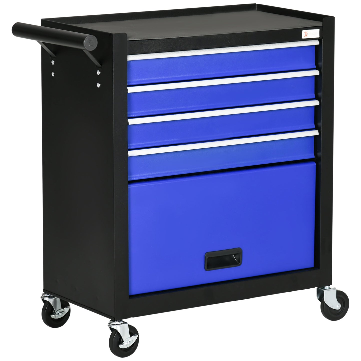 4-Drawer Tool Chest with 4 Wheels, Rolling Tool Box and Storage Cabinet, Portable Tool Organizer for Garage, Blue Tool Organizers Multi Colour  at Gallery Canada