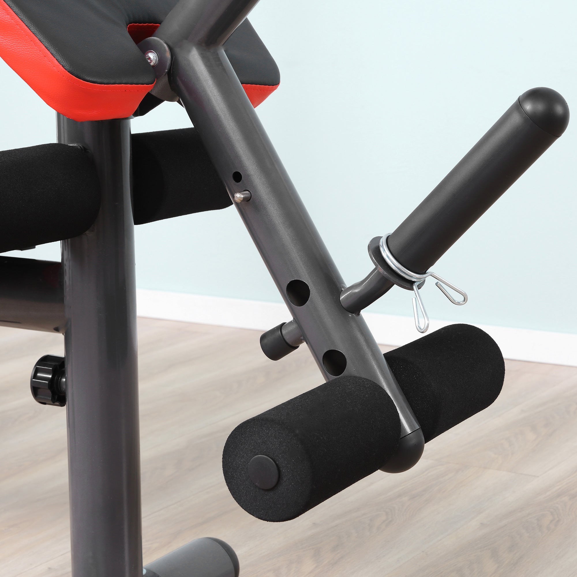 Press Bench, Heavy Duty Multiple Function Workout Adjustable Bench with Preacher Curl, Leg Developer Weight Benches   at Gallery Canada