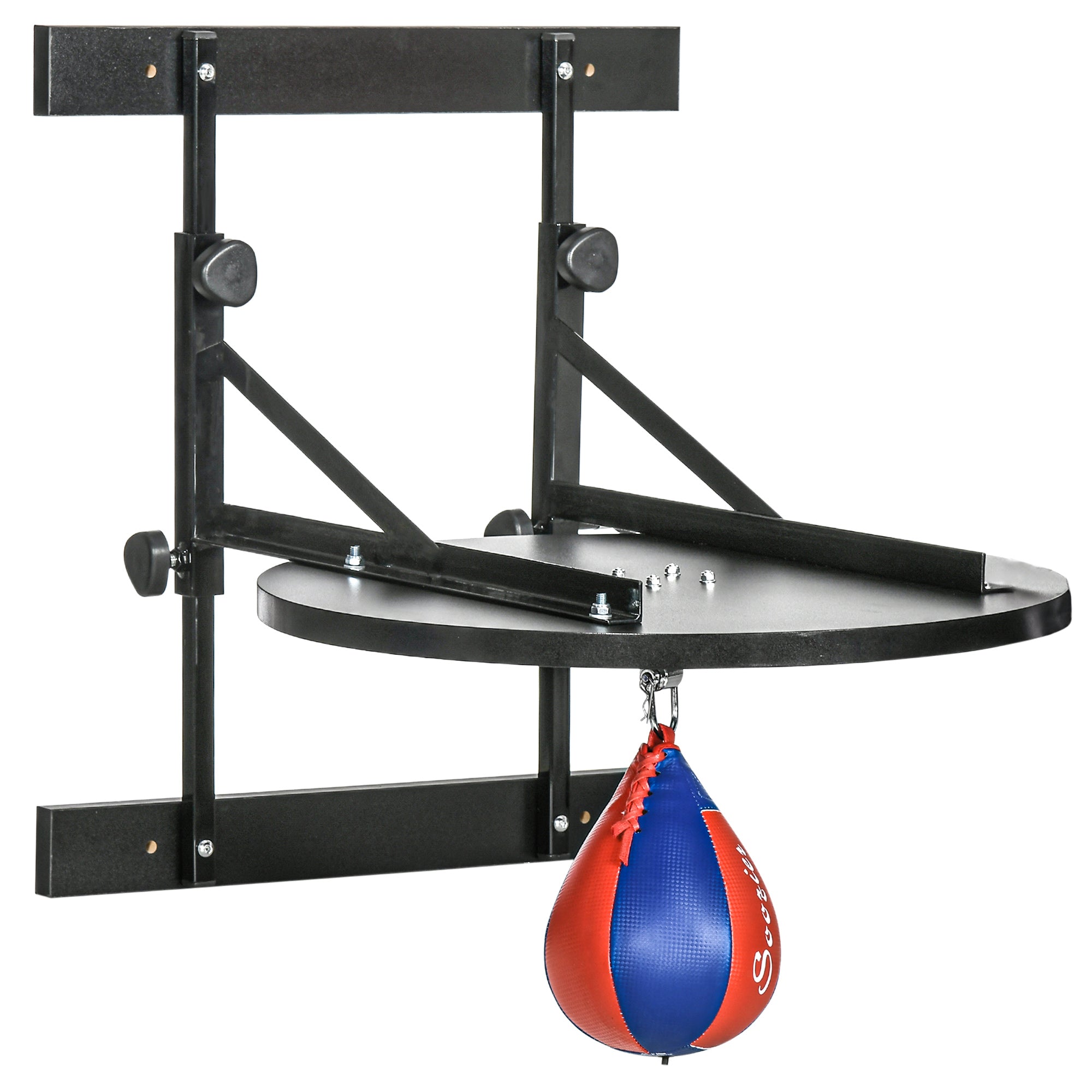 Adjustable Speed Bag Platform, Wall Mounted Speed Bag Boxing, 360° Swivel Training Equipment for Home, Gym More-Strength Training Equipment at Gallery Canada