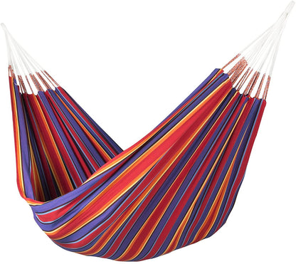 Premium Brazilian Style Double Hammock Hammocks Yagua-morada  at Gallery Canada