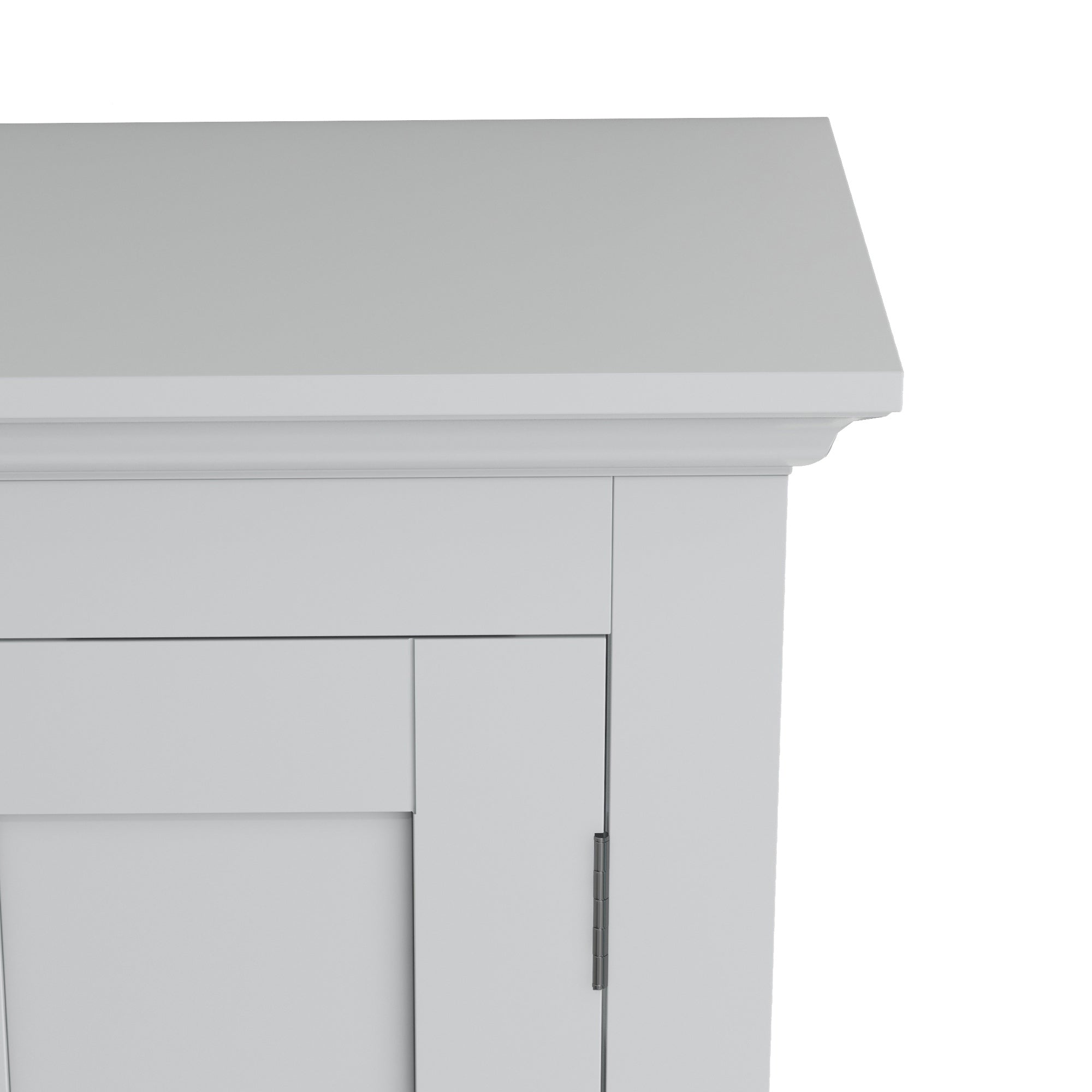 Bathroom Wall Cabinet, Medicine Cabinet, Over Toilet Storage Cabinet with Shelf for Living Room and Entryway, Grey Wall Mounted Cabinets   at Gallery Canada