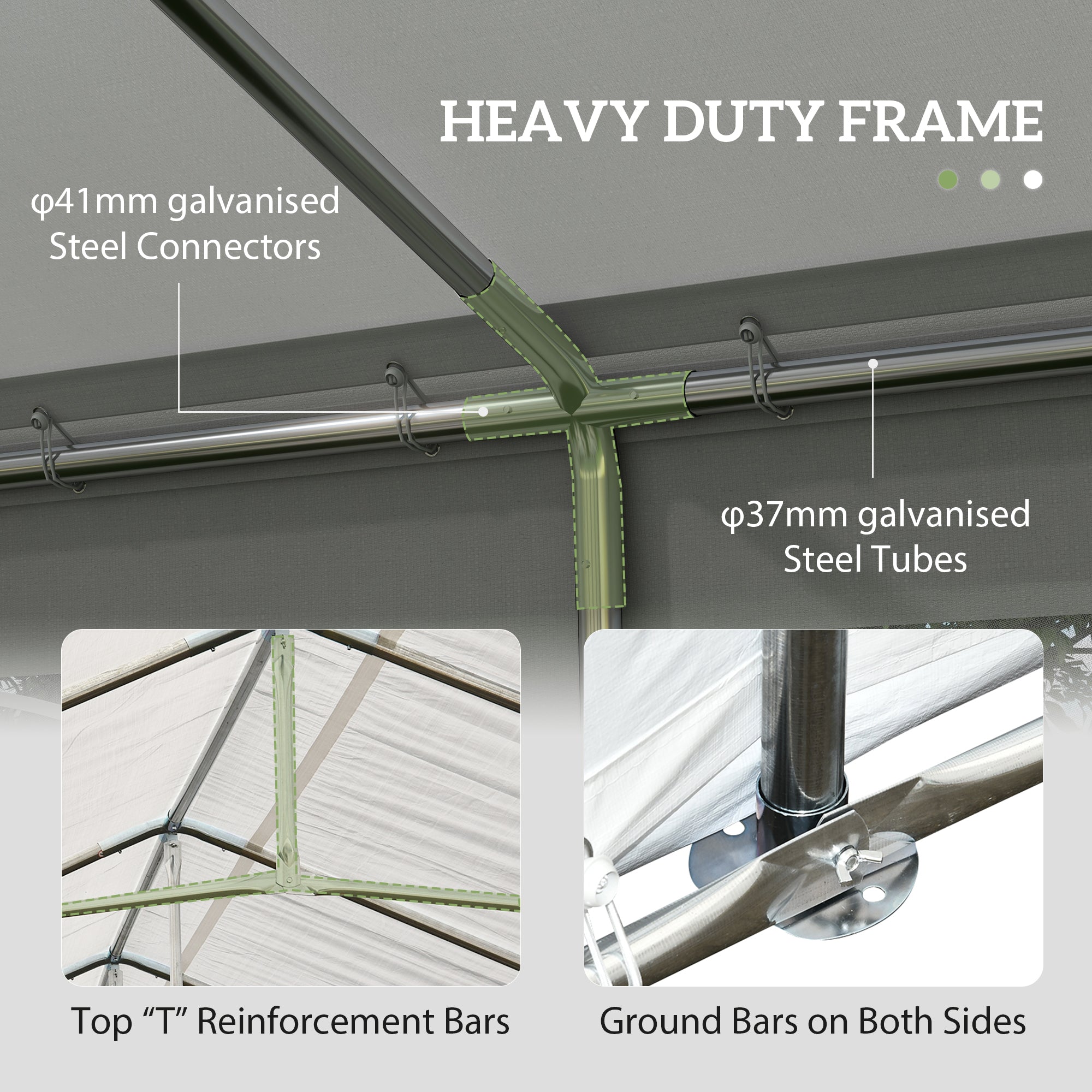 40' x 20' Large Outdoor Party Event Tent Patio Gazebo Canopy with Removable Sidewall, White Canopy Tents at Gallery Canada