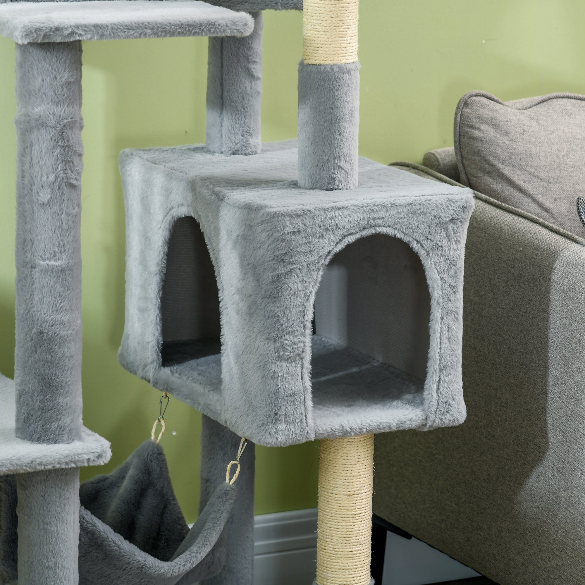 Tall Cat Tree for Indoor Cats, 70