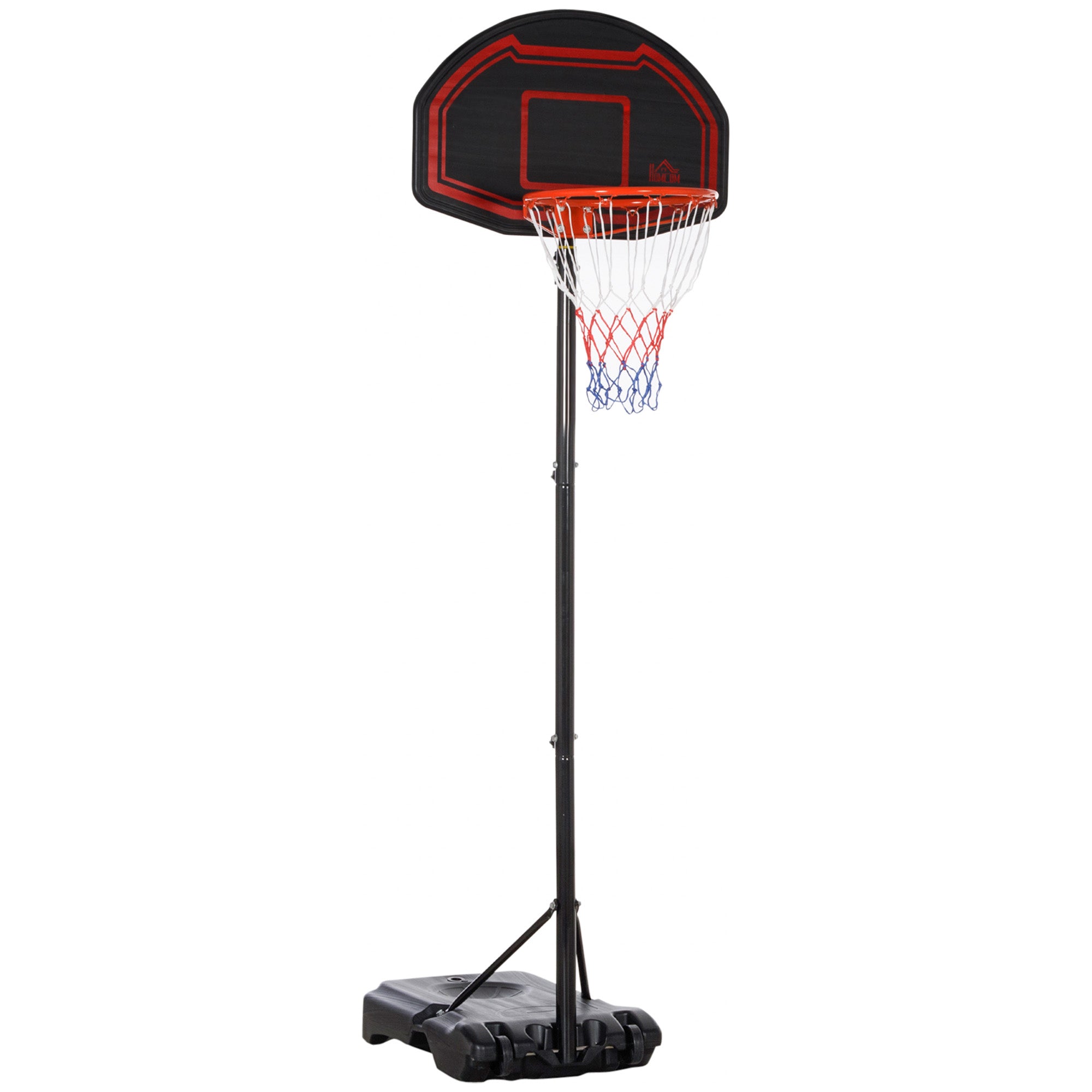 7-8.5ft Basketball Hoop, Freestanding Basketball System with 27.5