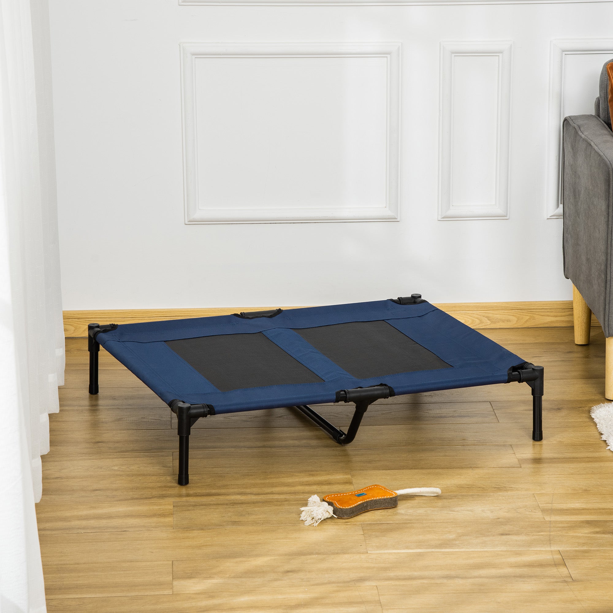 Elevated Dog Bed, Raised Dog Cot for XL Sized Dogs, Indoor &; Outdoor, 36