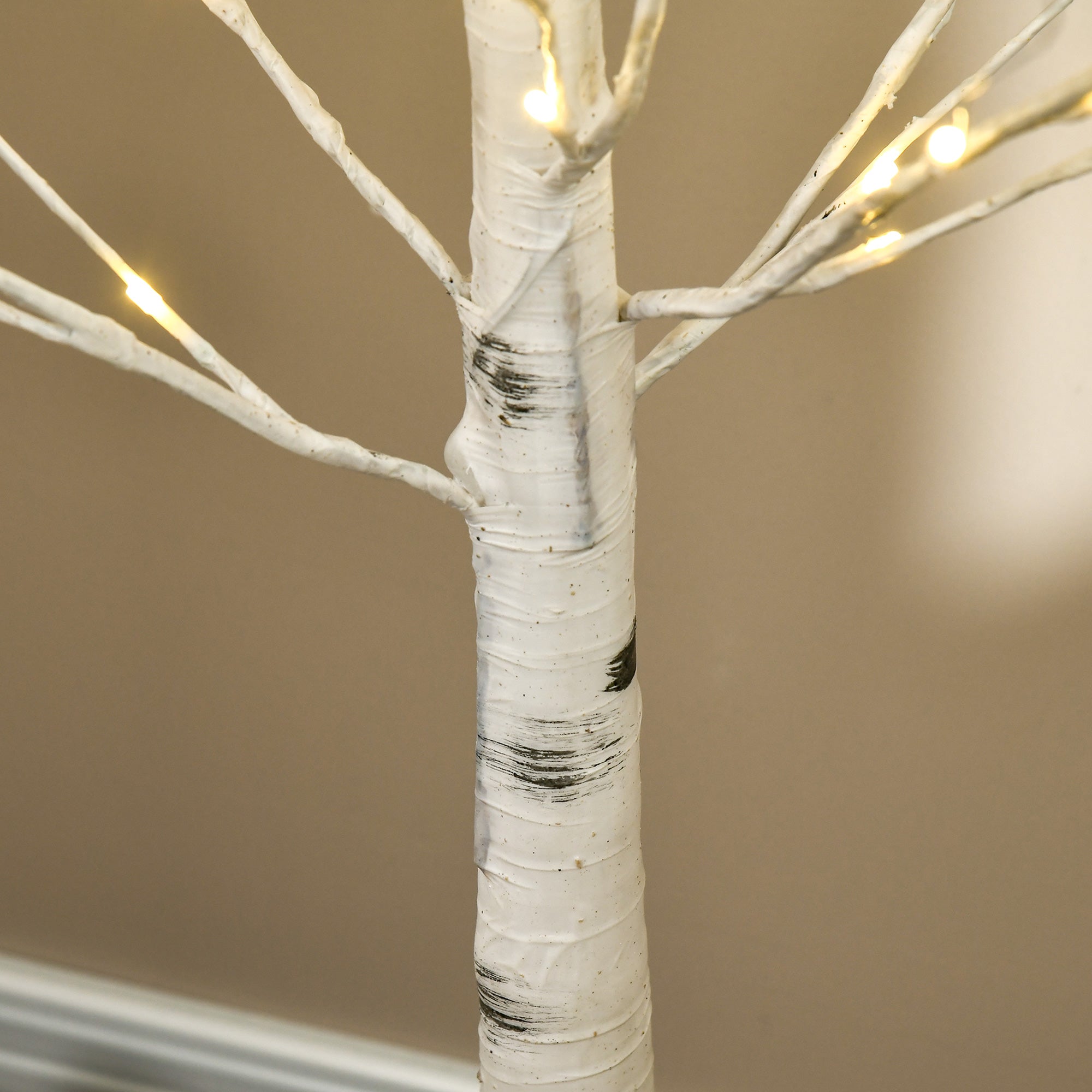 5 ft Artificial Birch Tree Light with Pre-Lit LED Light for Home Party, Indoor and Covered Outdoor Use Artificial Tree Light   at Gallery Canada