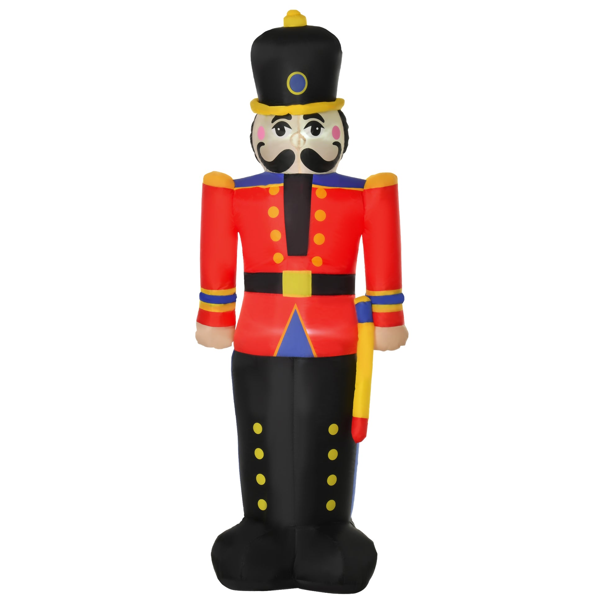 6 Ft Tall Nutcracker Toy Soldier Outdoor Lighted Airblown Inflatable Christmas Lawn Decoration Christmas Inflatables   at Gallery Canada