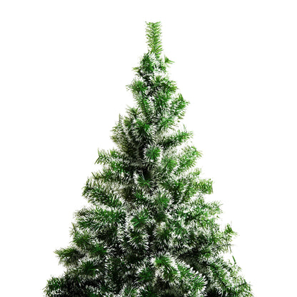 7FT Christmas Tree Artificial Classic Tree Holiday Indoor Decoration, with Mental Support 968 Tips, Green Artificial Christmas Trees   at Gallery Canada