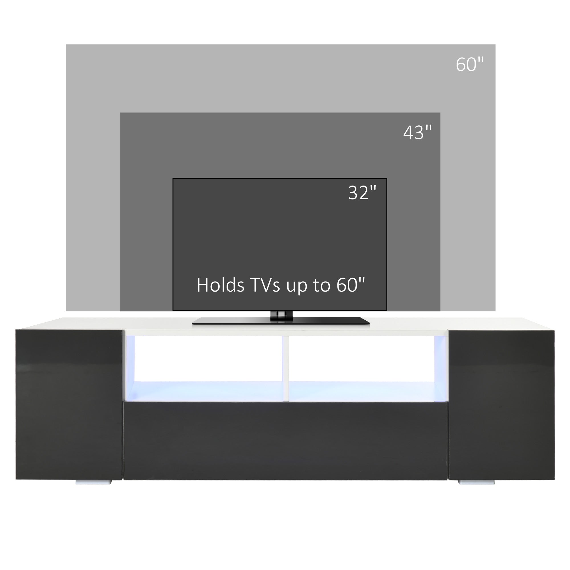 TV Stand for TVs up to 60