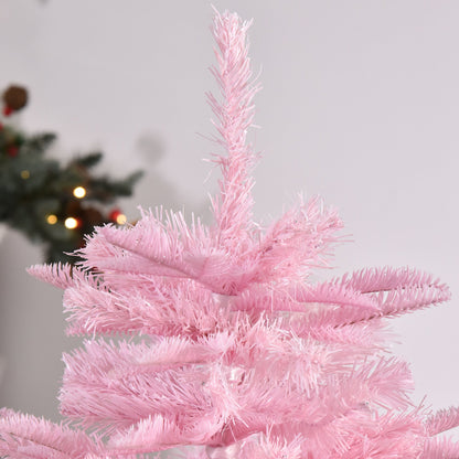 4FT Artificial Christmas Tree Holiday Xmas Tree Decoration with Automatic Open for Home Party, Pink Artificial Christmas Trees   at Gallery Canada