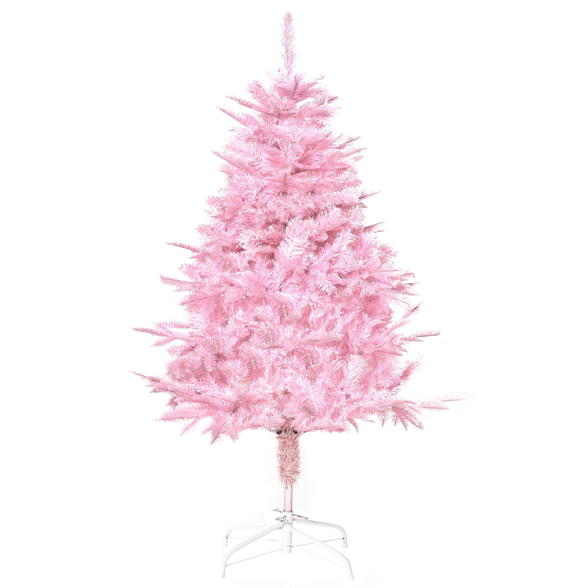 4FT Artificial Christmas Tree Holiday Xmas Tree Decoration with Automatic Open for Home Party, Pink Artificial Christmas Trees Pink  at Gallery Canada