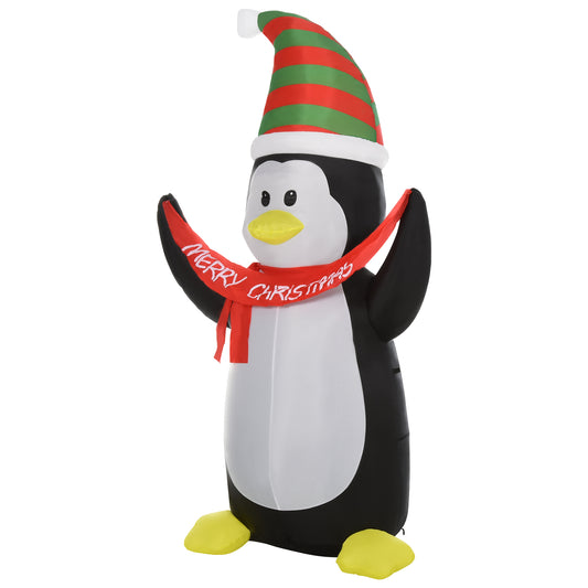 8' Christmas Inflatable Penguin LED Lights Indoor Outdoor Decoration - Gallery Canada