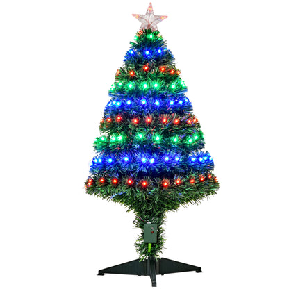 3FT Pre-lit LED Optical Fiber Christmas Tree Artificial Holiday Décor with Stand Pre Lit Christmas Trees   at Gallery Canada