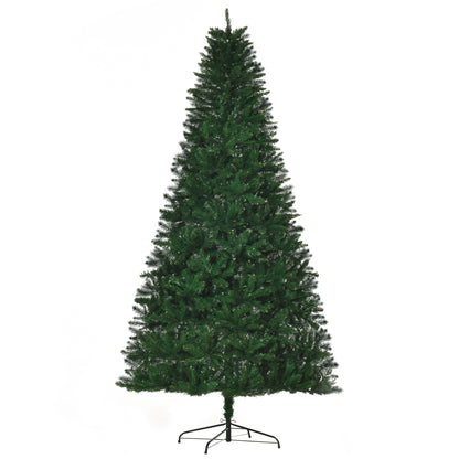 8FT Artificial Christmas Tree Holiday Indoor Home Xmas Decoration for Party, with Foldable Base, Green Artificial Christmas Trees Green  at Gallery Canada