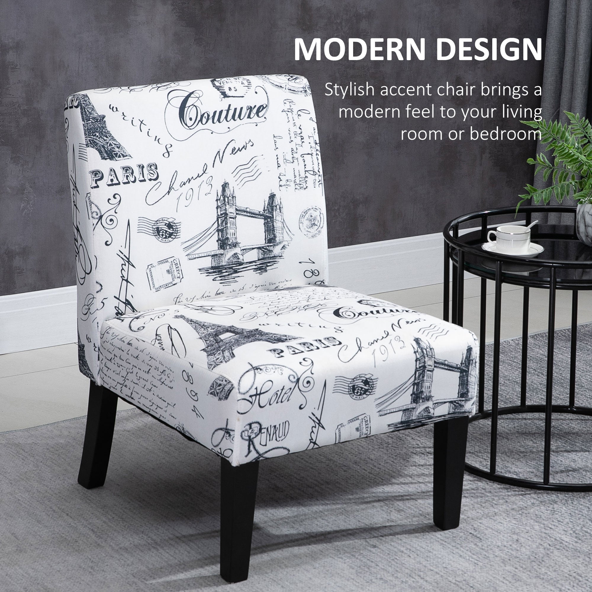 Comfortable Stable Modern Dining Chair In Hand-Painted Style for Dining Room and Bedroom Bar Stools   at Gallery Canada