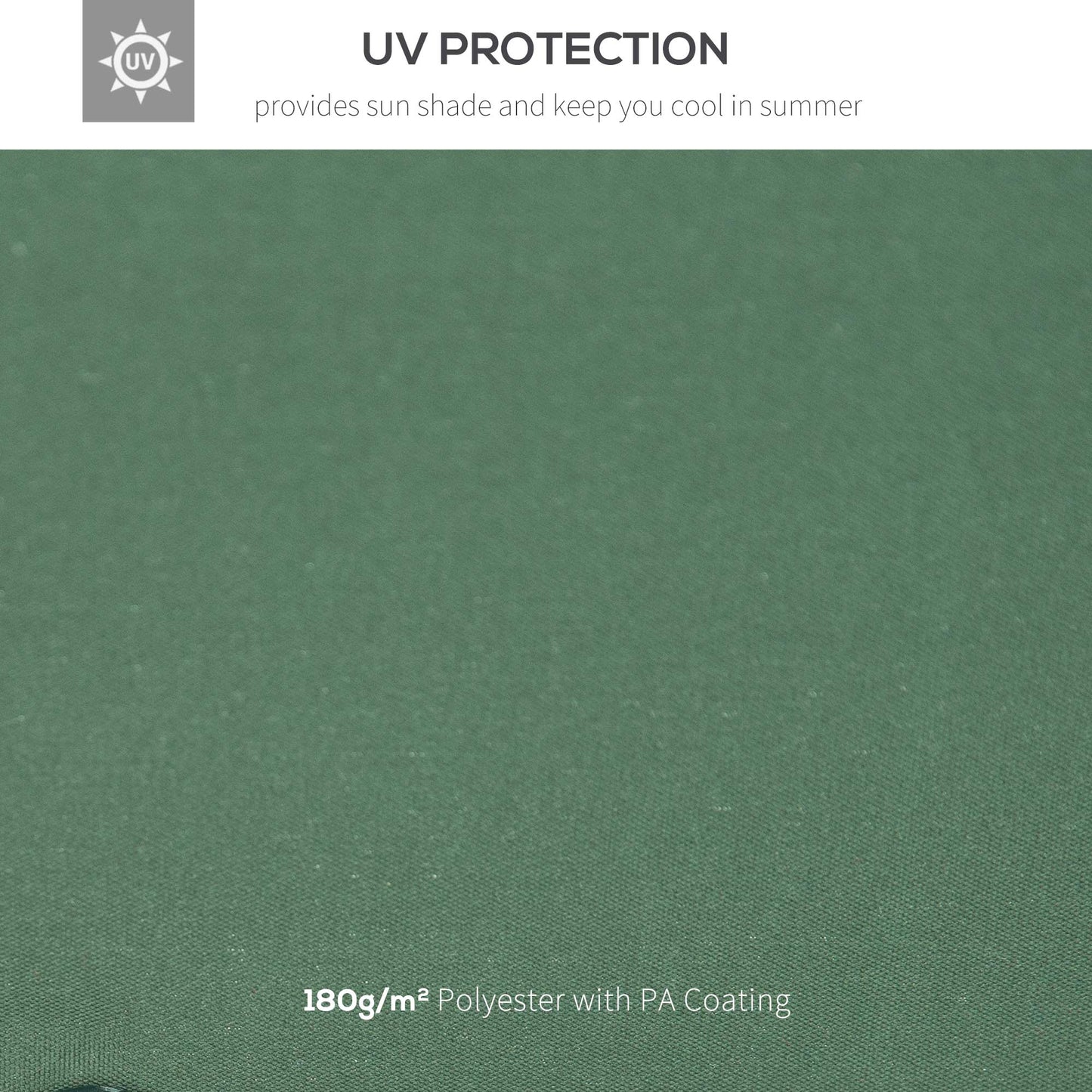 9.8'x9.8' Canopy Replacement 2-Tier Gazebo Canopy Top Cover, Green Gazebo Canopy Replacement   at Gallery Canada