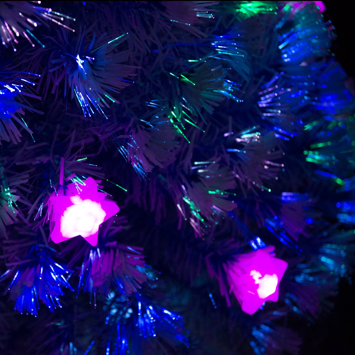 5ft Pre Lit Christmas Tree, LED Optical Fiber Christmas Tree Pre Lit Christmas Trees   at Gallery Canada