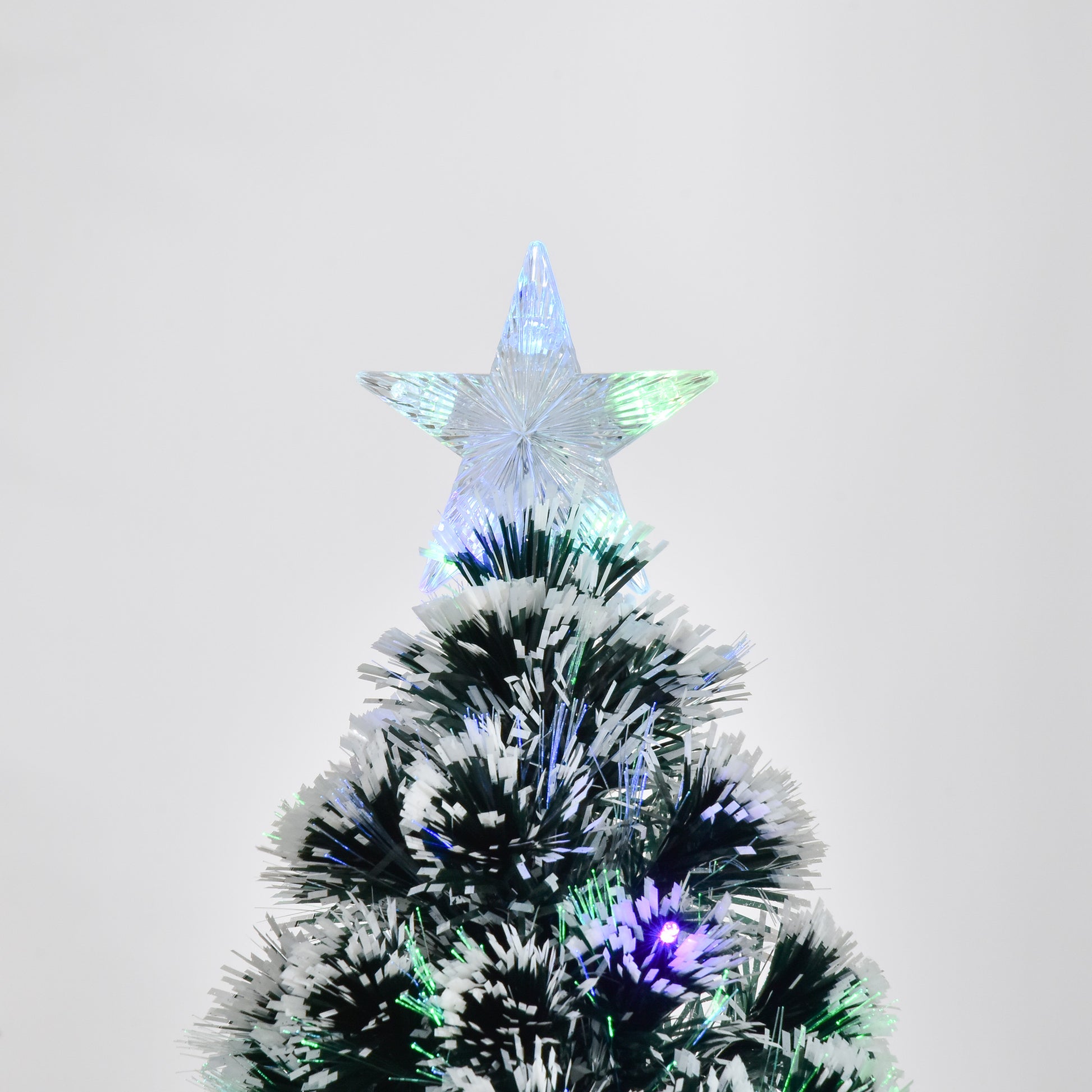 4ft Pre-Lit LED Optical Fiber Christmas Tree Artificial Seasonal Decor Pre Lit Christmas Trees   at Gallery Canada