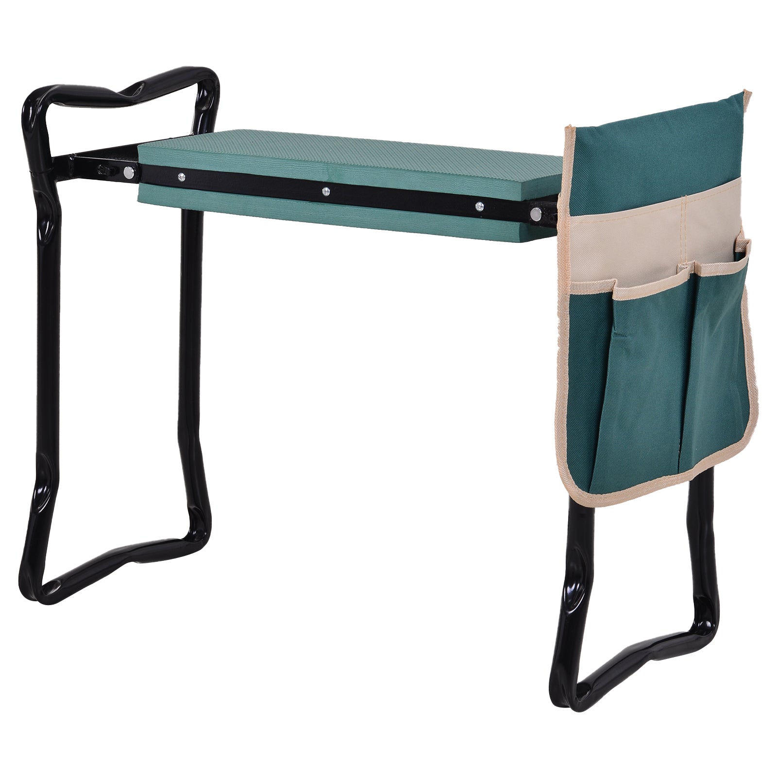 Folding Gardening Kneeling Bench with Large Tool Pouch Garden Accessories   at Gallery Canada