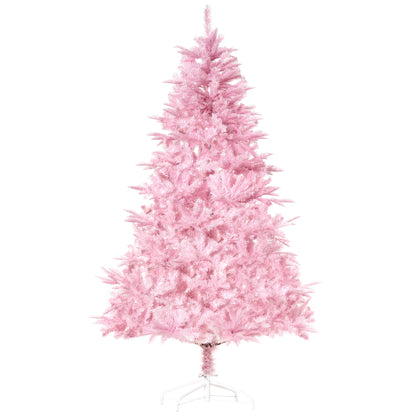 5FT Artificial Christmas Tree Holiday Xmas Tree Decoration with Automatic Open for Home Party, Pink Artificial Christmas Trees Pink  at Gallery Canada