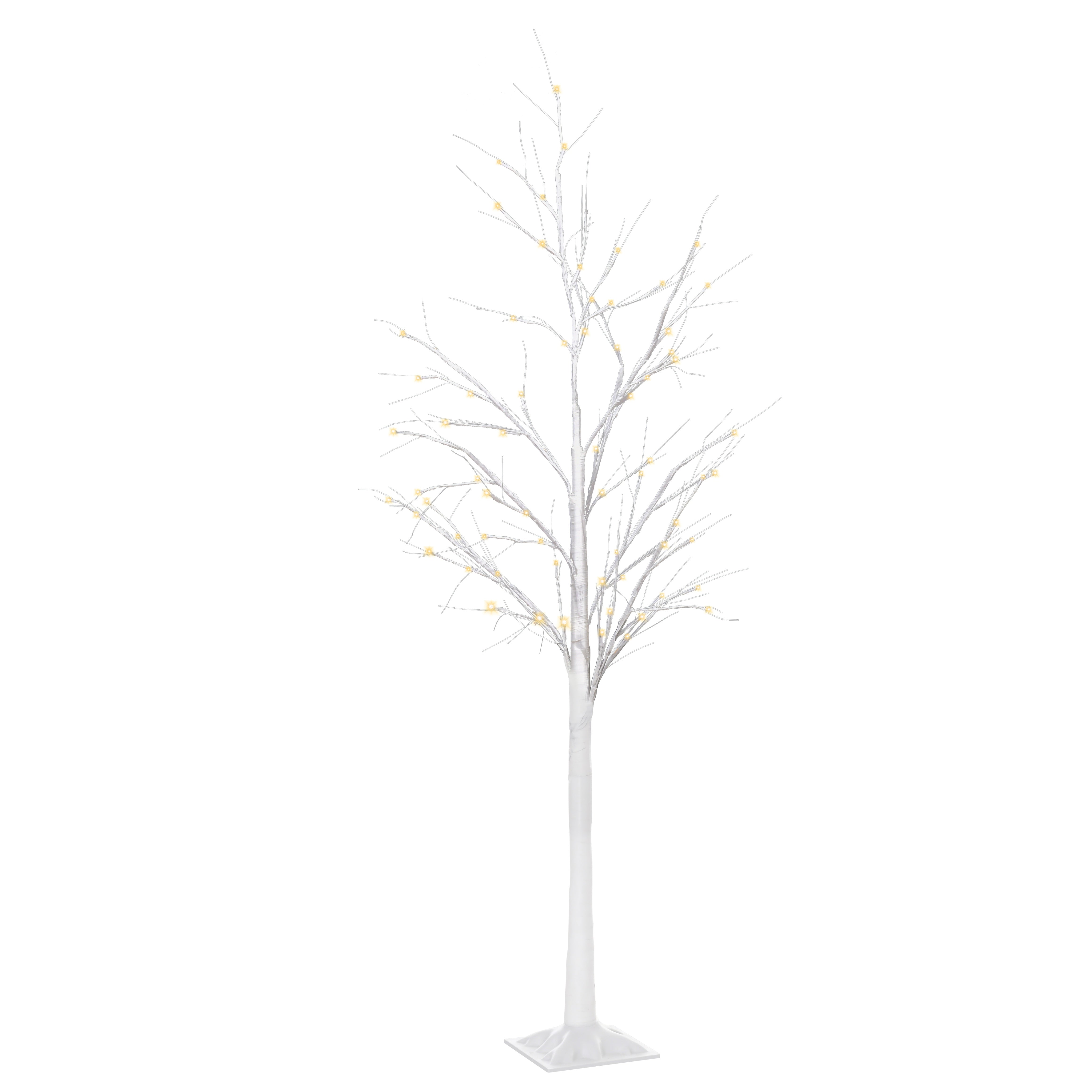 5FT Garden Birch Tree Light with 58 Warm LEDs and 8 Light Modes, DIY Artificial Tree Lamp for Outdoor and Indoor Birthday Wedding Party Artificial Tree Light White  at Gallery Canada