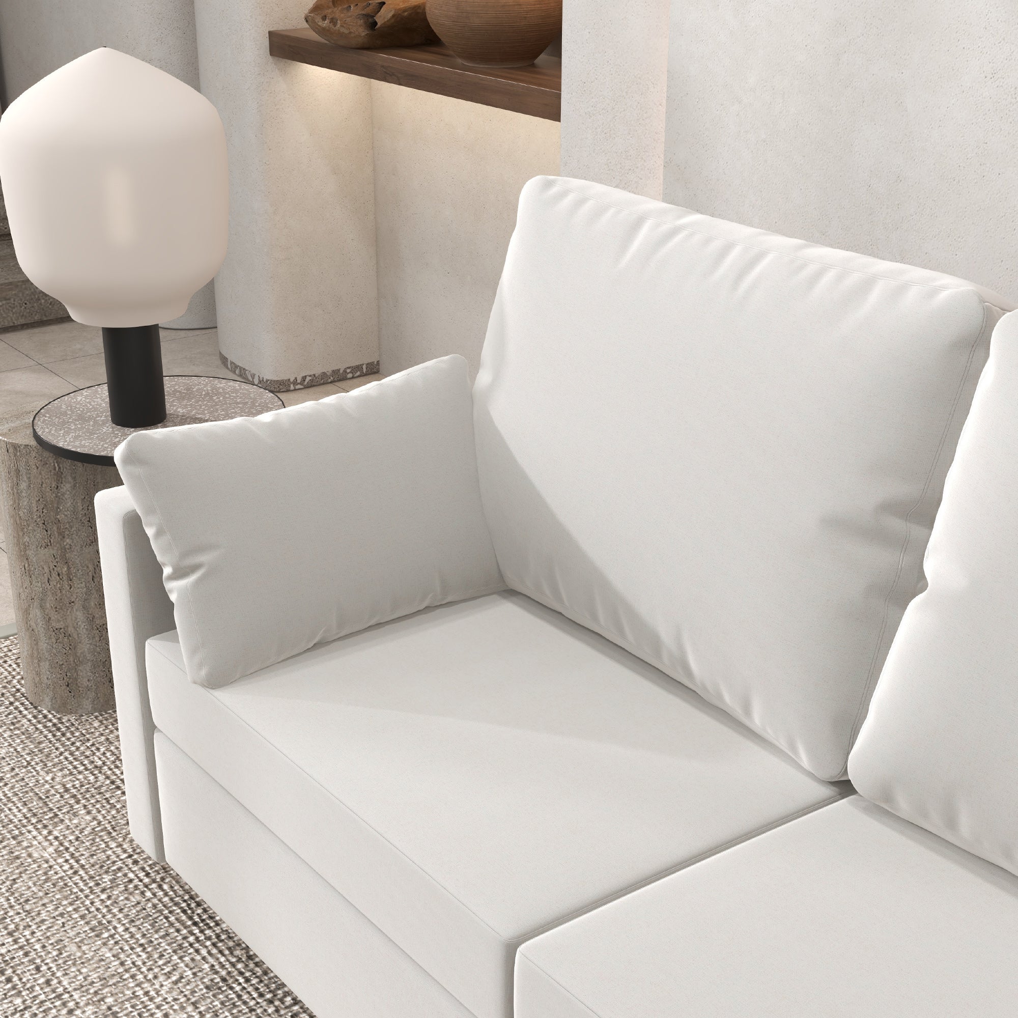 Modern 3 Seater Sofa, 77