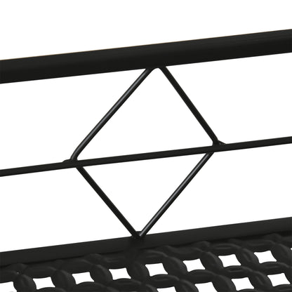 43'' x 12'' Hanging Flower Pot Stand Rack with Hooks, Metal Plant Pot Holder, Railing Shelf, Windows Decorate for Outdoor Garden Balcony Fence Patio - Gallery Canada