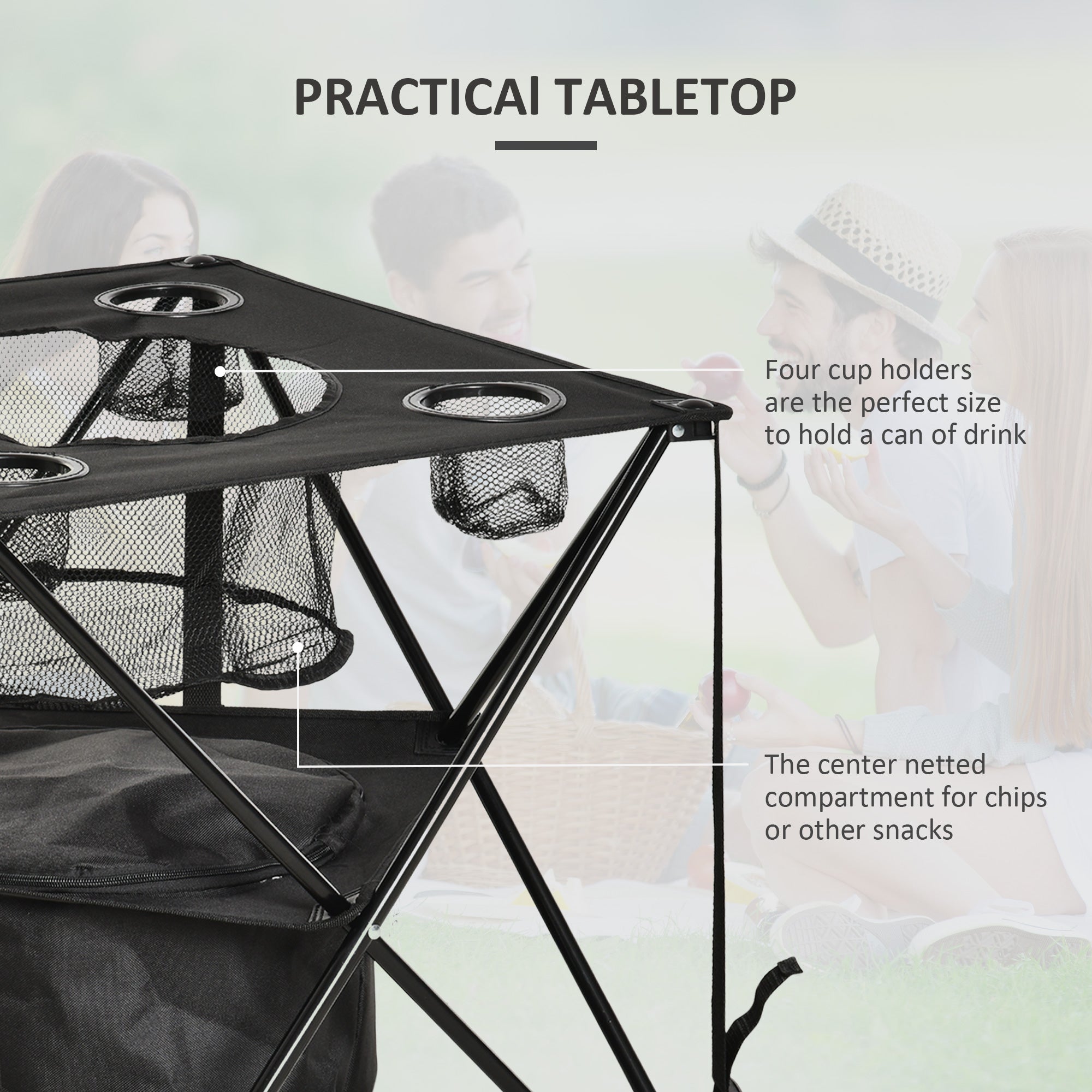 Outdoor Folding Camping Table, 22