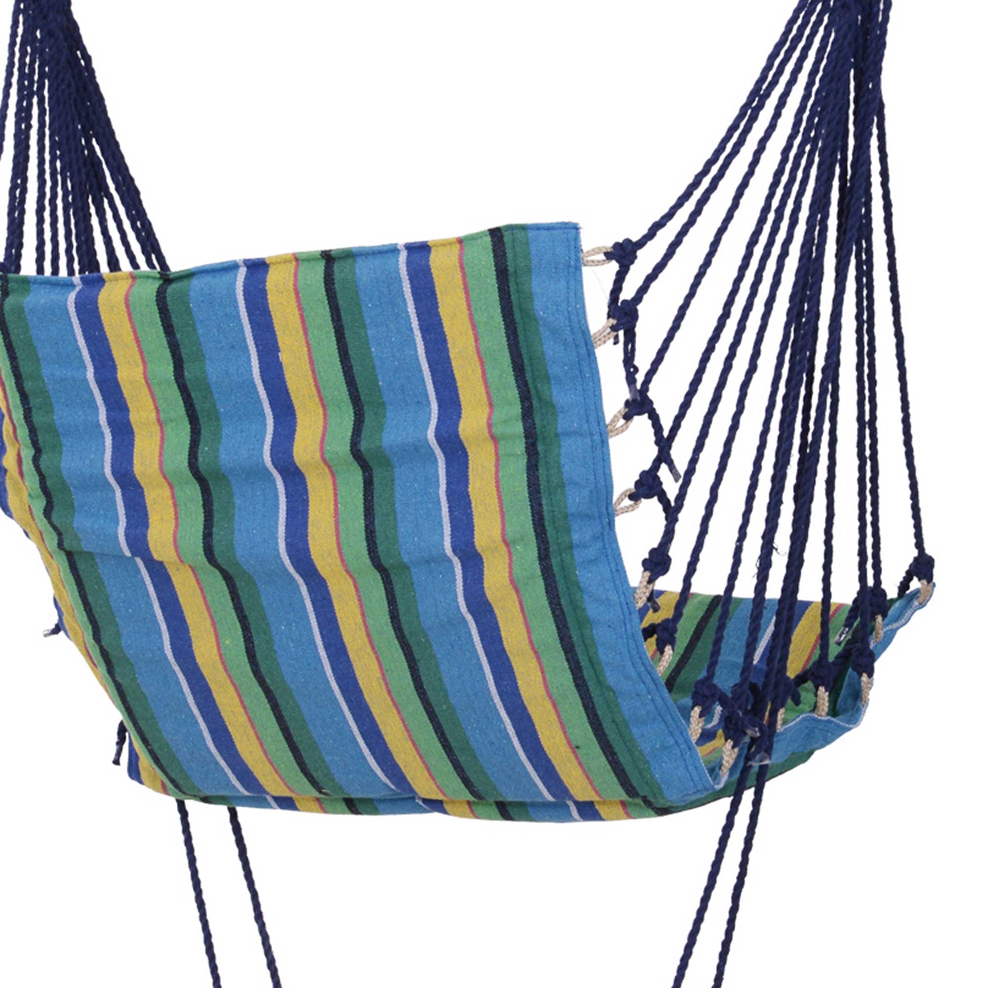 Patio Hammock Chair, Hanging Hammock Padded Seat Air Deluxe Sky Swing with Footrest for Any Indoor or Outdoor Spaces Camping Sleeping Reclining Chair Hammock Swings   at Gallery Canada