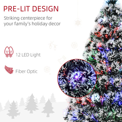 3ft Pre-Lit LED Optical Fiber Christmas Tree w/ Stand Pre Lit Christmas Trees   at Gallery Canada